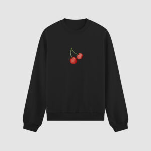 Bluza bez kaptura Wiśnie C00112