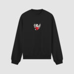 Bluza bez kaptura Anioł Serce C00113