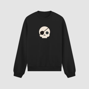Bluza bez kaptura Pirat Czaszka C00116