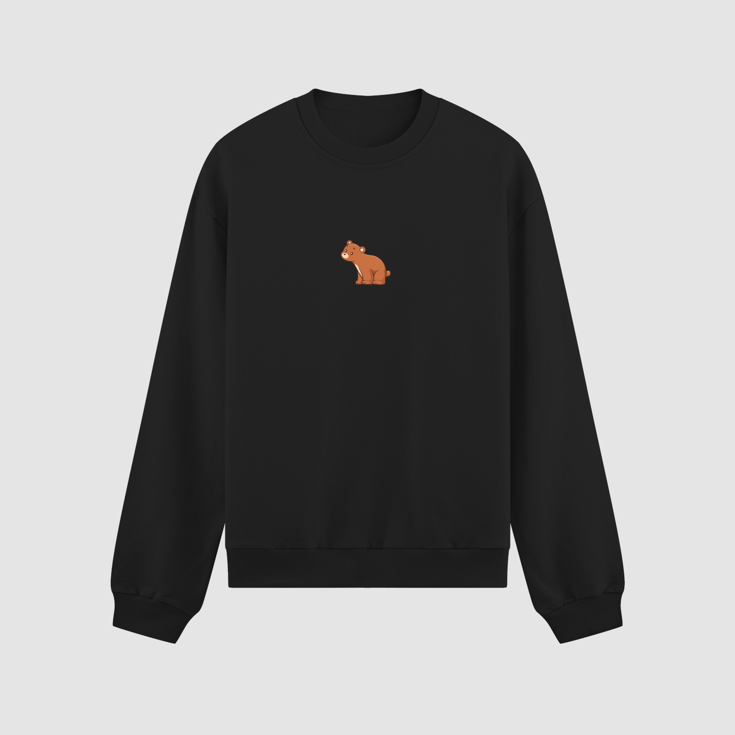crewneck Bluza bez kaptura Miś C00120 - obrazek 1