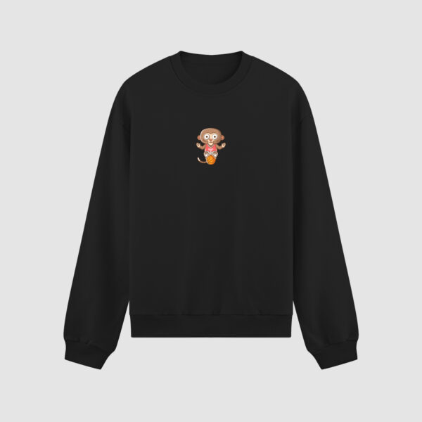 Bluza bez kaptura Małpka Koszykówka C00122