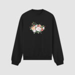 Bluza bez kaptura Kwiaty C00133