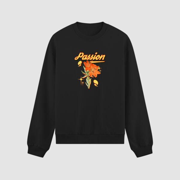 Bluza bez kaptura Passion Kwiat C00135