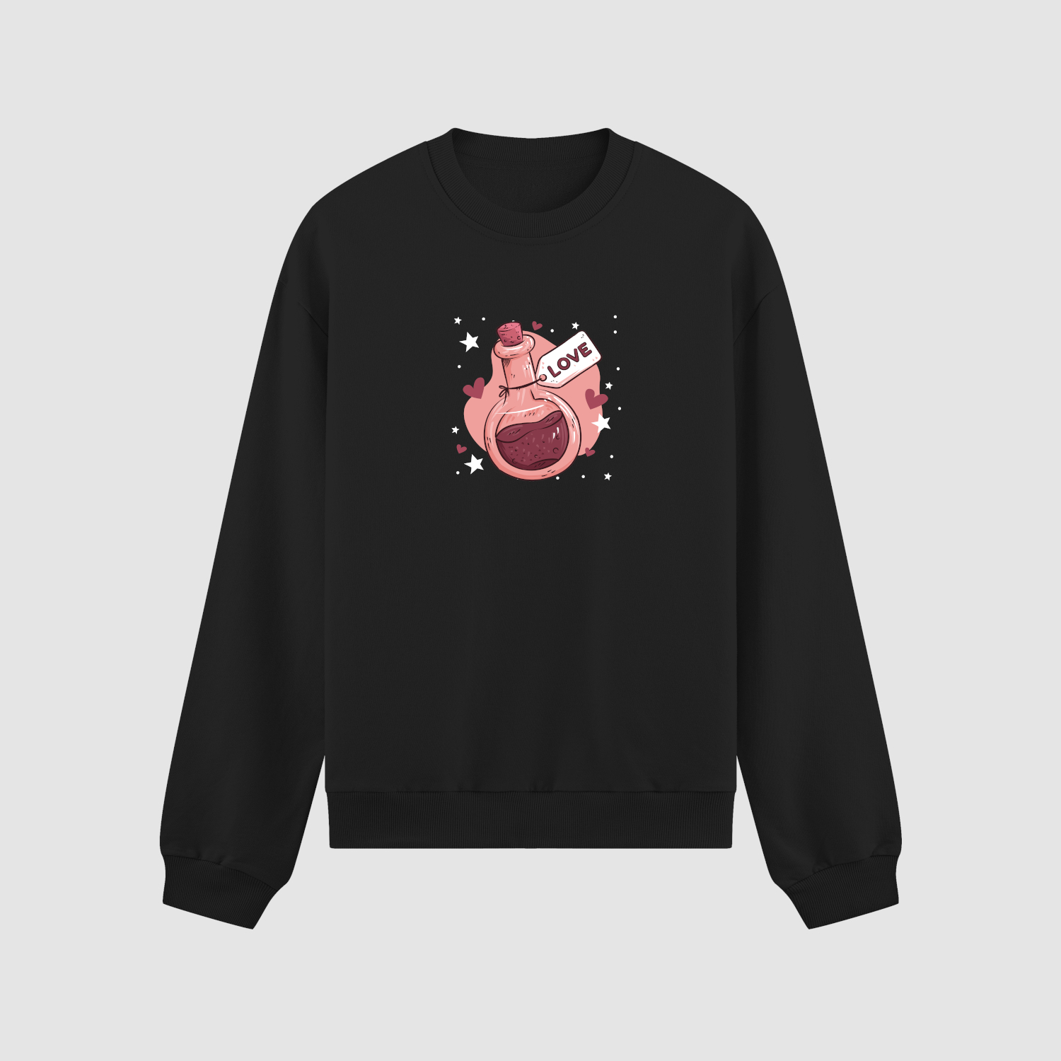 crewneck Bluza bez kaptura Mikstura Miłości C00149 - obrazek 1