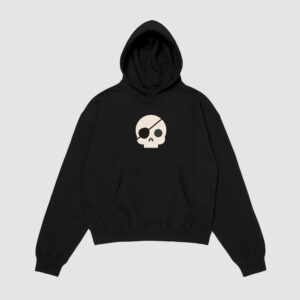 Bluza z kapturem Pirat Czaszka C00116