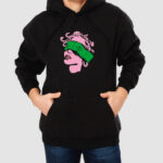Bluza z kapturem Bitcoin C00109 - obrazek 2