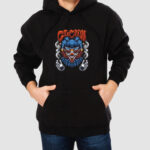 Bluza z kapturem Clown C00118 - obrazek 2