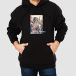 Bluza z kapturem Anime Miecz C00094 - obrazek 2