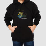 Bluza z kapturem Wędkarstwo Ryba C00131 - obrazek 2