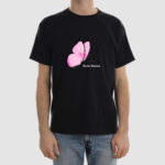 Koszulka Różowy Motyl C00097 - obrazek 2