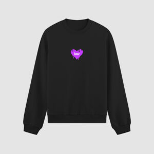 Bluza bez kaptura Serce Love C00260