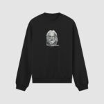 Bluza bez kaptura Marmur Głowa C00162