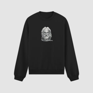 Bluza bez kaptura Marmur Głowa C00162