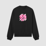 Bluza bez kaptura Różowy Ptak C00153