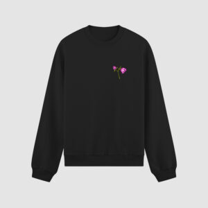 Bluza bez kaptura Kwiat C00184