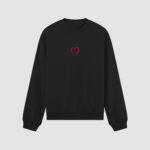 Bluza bez kaptura Serce C00223