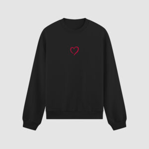 Bluza bez kaptura Serce C00223