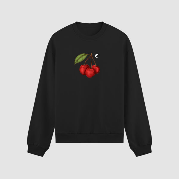 Bluza bez kaptura Wiśnie C00225