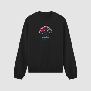 Bluza bez kaptura Drzewko Japonia C00230