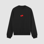 Bluza bez kaptura Wiśnie C00240