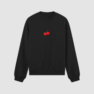 Bluza bez kaptura Wiśnie C00240