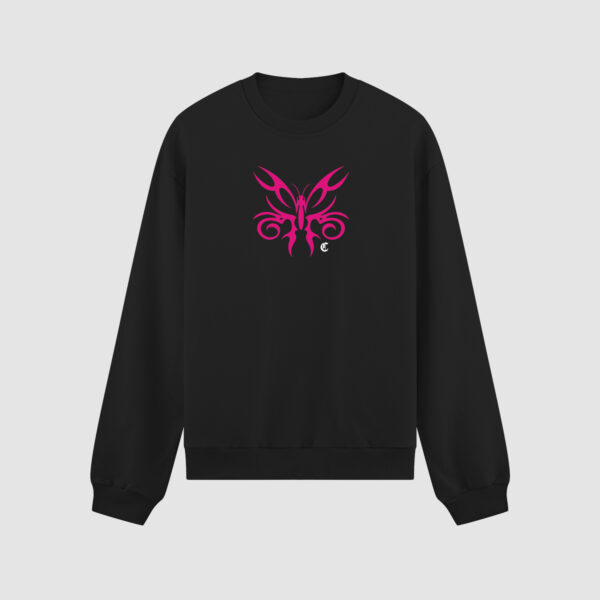 Bluza bez kaptura Y2K Motyl C00249