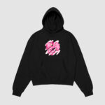 Bluza z kapturem Różowy Ptak C00153