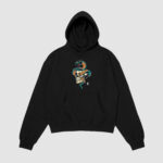 Bluza z kapturem Wąż Czaszka C00237