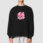 Bluza bez kaptura Różowy Ptak C00153 - obrazek 2