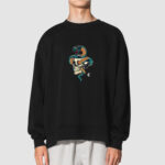 Bluza bez kaptura Wąż Czaszka C00237 - obrazek 2