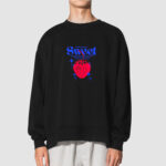 Bluza bez kaptura Truskawka C00243 - obrazek 2