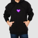 Bluza z kapturem Serce Love C00260 - obrazek 2