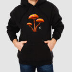 Bluza z kapturem Grzyby C00181 - obrazek 2
