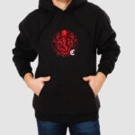Bluza z kapturem Ośmiornica C00226 - obrazek 2