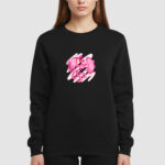 Bluza bez kaptura Różowy Ptak C00153 - obrazek 3