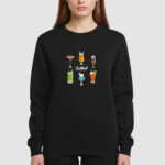 Bluza bez kaptura Drinki C00172 - obrazek 3