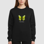 Bluza bez kaptura Motyl C00234 - obrazek 3