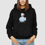 Bluza z kapturem Sztuka Kobieta Marmur C00164 - obrazek 3