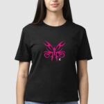 Koszulka Y2K Motyl C00249 - obrazek 3