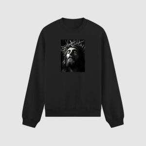 Bluza bez kaptura Jezus Bóg Wiara C00263
