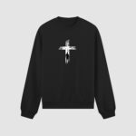 Bluza bez kaptura Jezus Bóg Wiara C00290