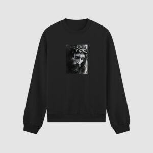 Bluza bez kaptura Jezus Bóg Wiara C00262