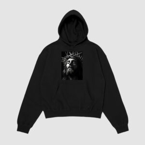 Bluza z kapturem Jezus Bóg Wiara C00263
