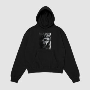 Bluza z kapturem Jezus Bóg Wiara C00262