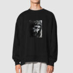 Bluza bez kaptura Jezus Bóg Wiara C00262 - obrazek 2