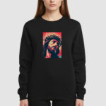 Bluza bez kaptura Jezus Bóg Wiara C00264 - obrazek 3