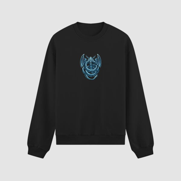Bluza bez kaptura Smok C00332