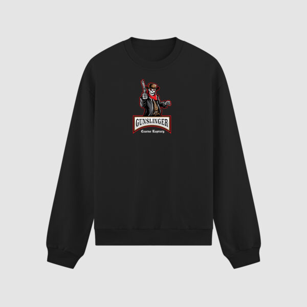 Bluza bez kaptura Czaszka Gunslinger C00447