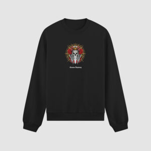 Bluza bez kaptura Czaszka Róże C00492