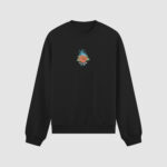 Bluza bez kaptura Płonąca Róża C00502